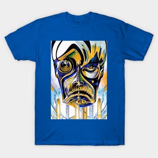 Abstract face of an alien T-Shirt